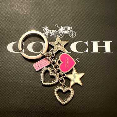 Coach heart keychain and - Gem