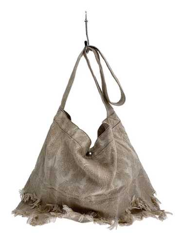 Kapital 14 oz. Denim Bone Print Book Bag Black /Shoulder bag