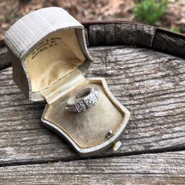 【激レア】ヴィンテージリングボックス　ブック型 Antique victorian ring box - Gem