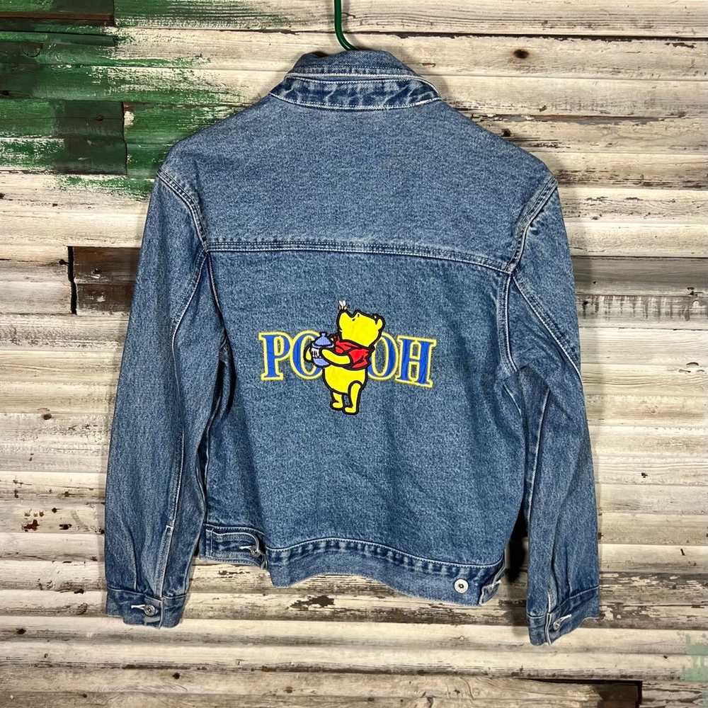 Vintage Winnie the pooh denim Jacket - image 1