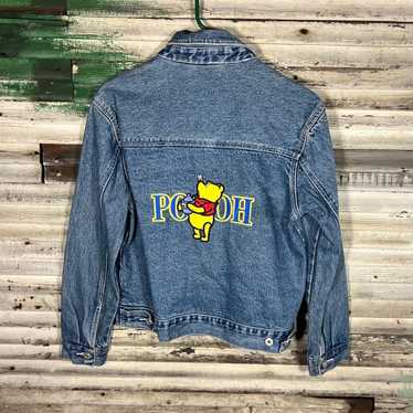 Vintage Winnie the pooh denim Jacket - image 1
