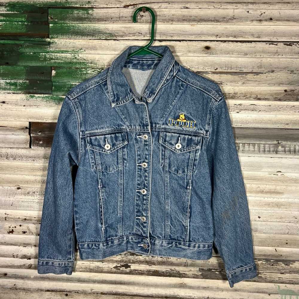 Vintage Winnie the pooh denim Jacket - image 2
