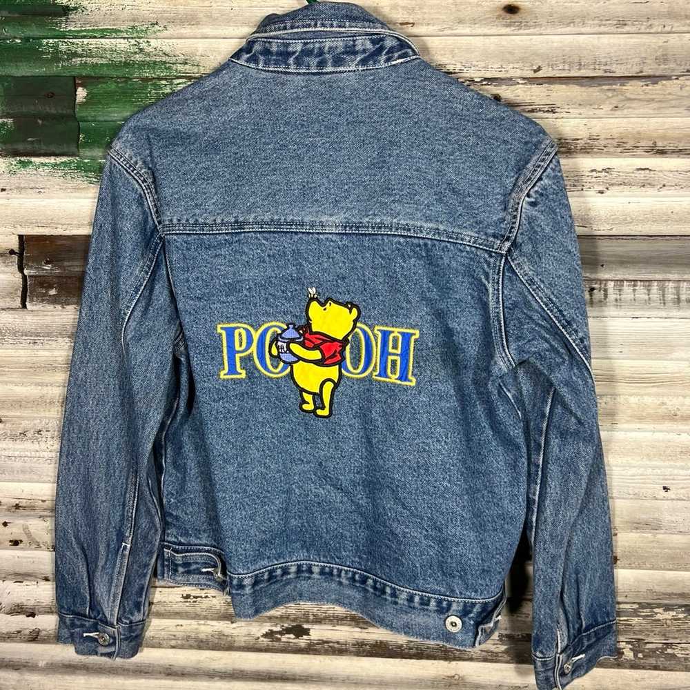 Vintage Winnie the pooh denim Jacket - image 4