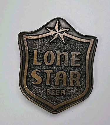Lone Star Beer Vintage Belt Buckle - Gem