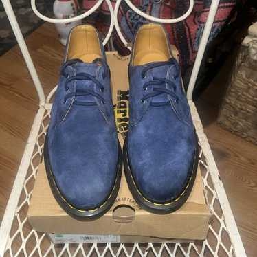 美品 ドクターマーチン スエードブルー UK7 25.5〜26 中古】dr.martens(ドクターマーチン)レディースメンズ3ホール