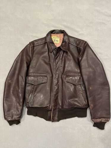 Vintage mens horsehide leather - Gem