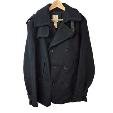 ジャケット・アウター 90s archive diesel double-breasted coat Men's Double-breasted jacket in coated denim | Blue | Diesel