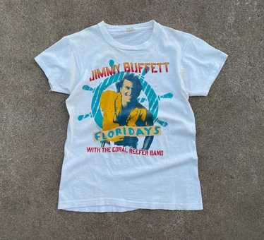 90s Jimmy Buffett バンドTシャツ　USA ジミーバフェット 古着 90年代 TEE JAYS Jimmy Buffett ジミー バフェット 両面