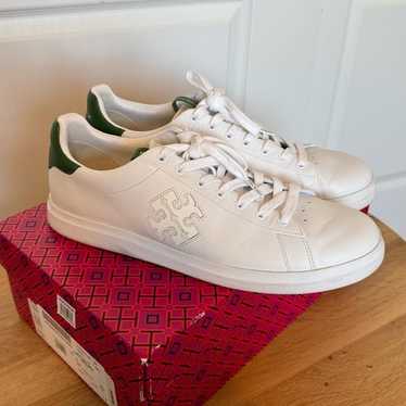 【Tory Burch】Jacquard Howell Embroidered Court Sneakers Tory Burch Howell Court Sneakers | Neiman Marcus