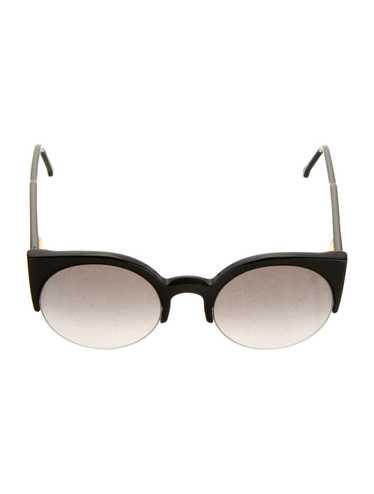 RetroSuperFuture Cat-Eye Sunglasses Black Acetate… - image 1