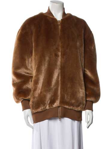 Yazz brown faux fur - Gem