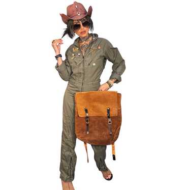 Vintage backpack military backpack - Gem