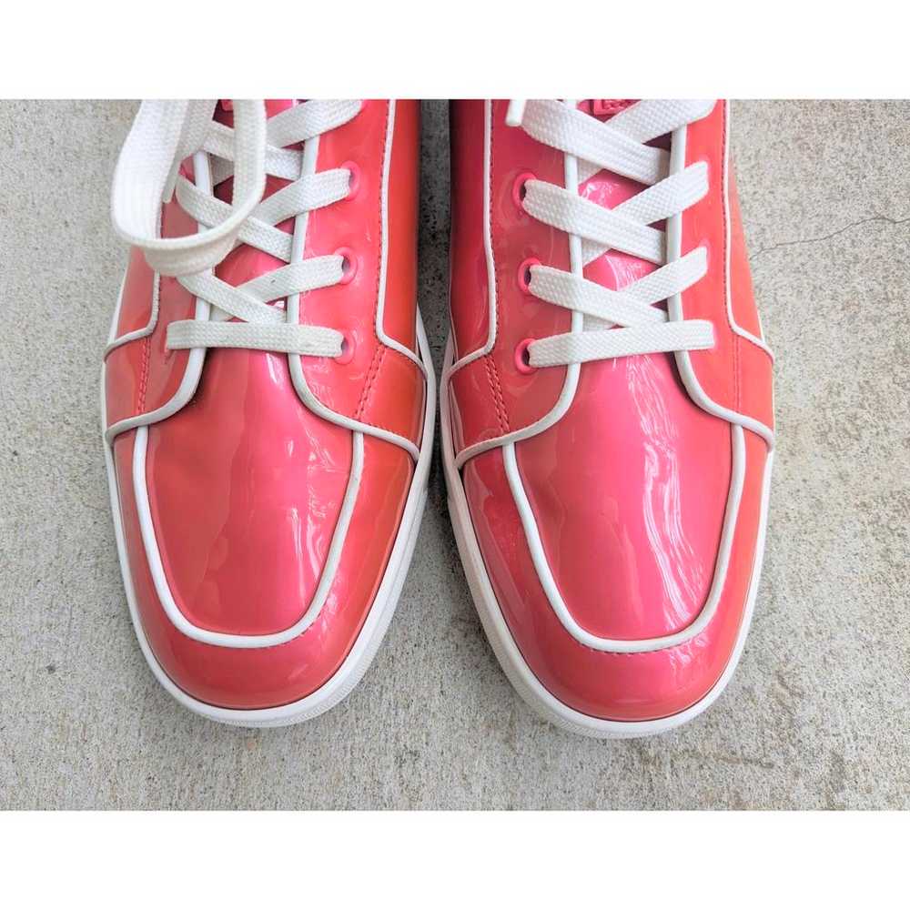 Christian Louboutin Patent leather lace ups - image 2