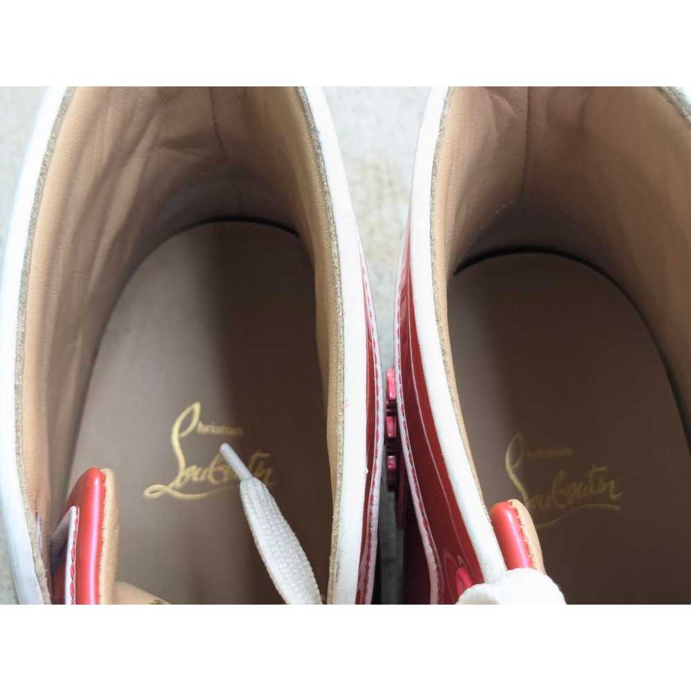 Christian Louboutin Patent leather lace ups - image 4