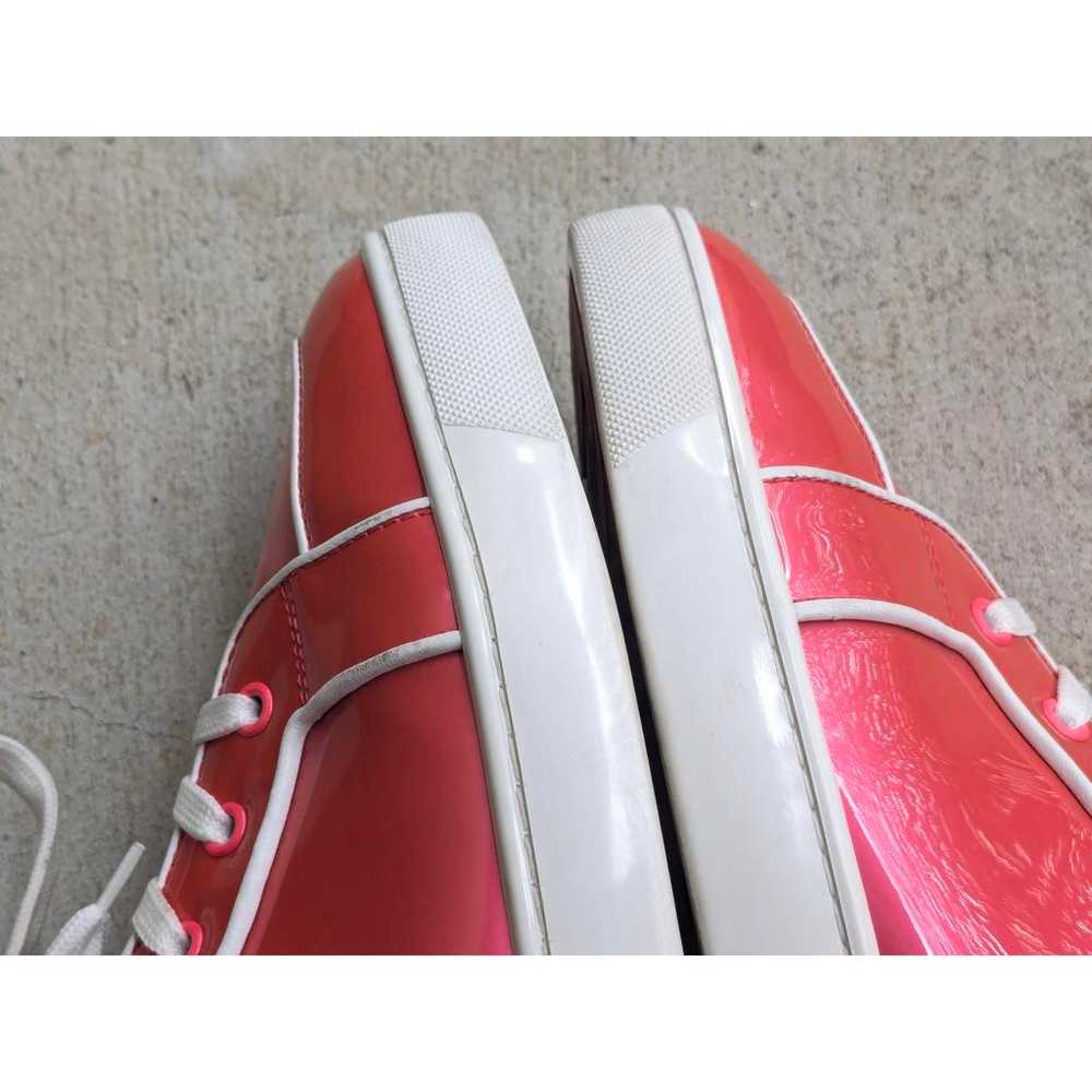 Christian Louboutin Patent leather lace ups - image 6
