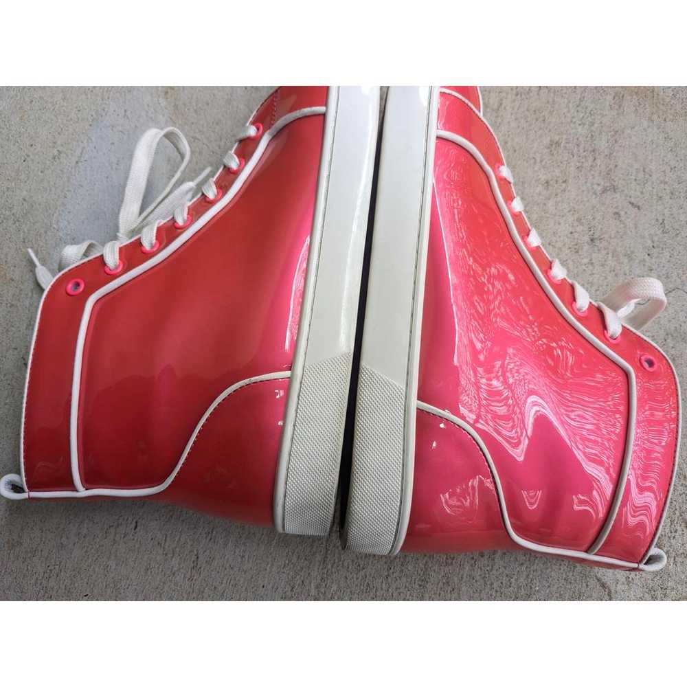 Christian Louboutin Patent leather lace ups - image 7