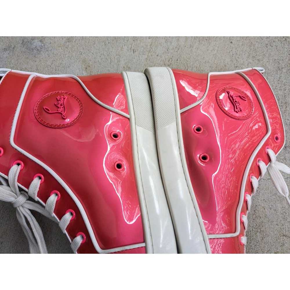 Christian Louboutin Patent leather lace ups - image 9