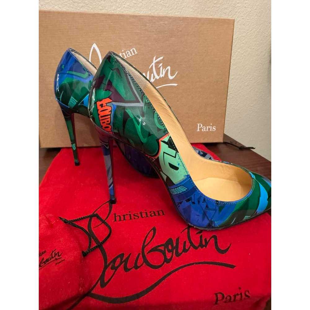 Christian Louboutin Pigalle patent leather heels - image 2
