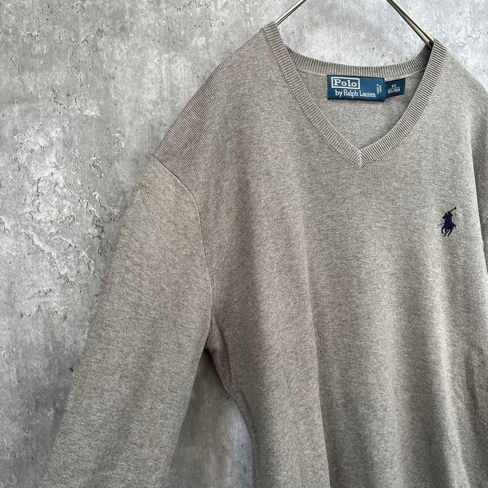 【Popular Color】Polo Ralph Lauren V-Neck Thin Cott… - image 2