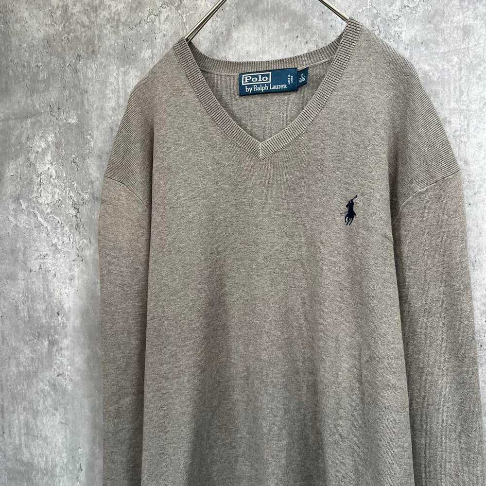 【Popular Color】Polo Ralph Lauren V-Neck Thin Cott… - image 3