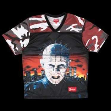 シャツ Supreme Hellraiser Football Jersey Supreme Hellraiser Football Jersey (SS18) - $128