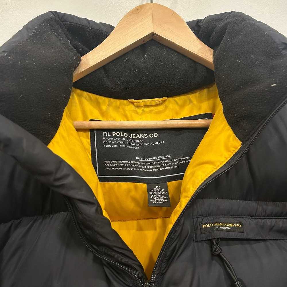 Vintage y2k Ralph Lauren Polo Jeans Co. Puffer Ja… - image 3