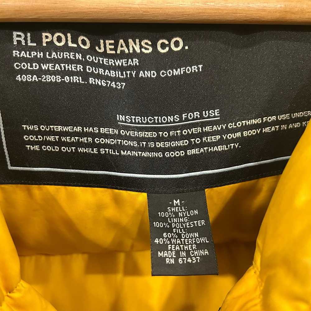 Vintage y2k Ralph Lauren Polo Jeans Co. Puffer Ja… - image 4
