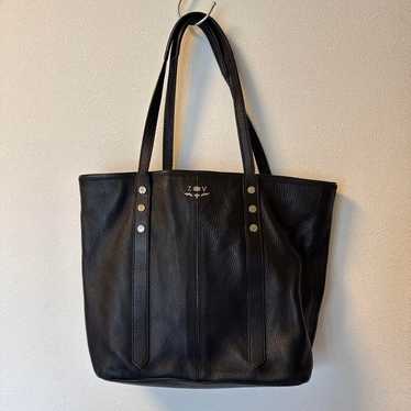 Black Leather Rock Nano Clutch | Zadig&Voltaire