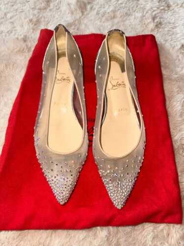Christian louboutin/Follies Strass/ パンプス Christian Louboutin Follies Strass 85MM Mesh Pumps | Saks