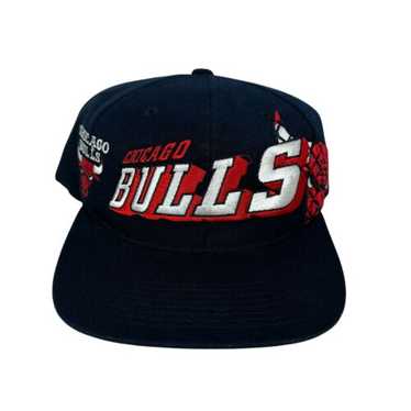 VINTAGE 90s Chicago Bulls Script Sports Specialties Twill