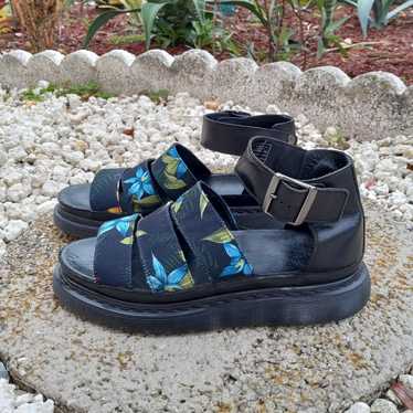Dr.Martens パスカル フラワー UK6 Dr Martens 1460 Pascal Rose Floral Skull Fantasy Limited
