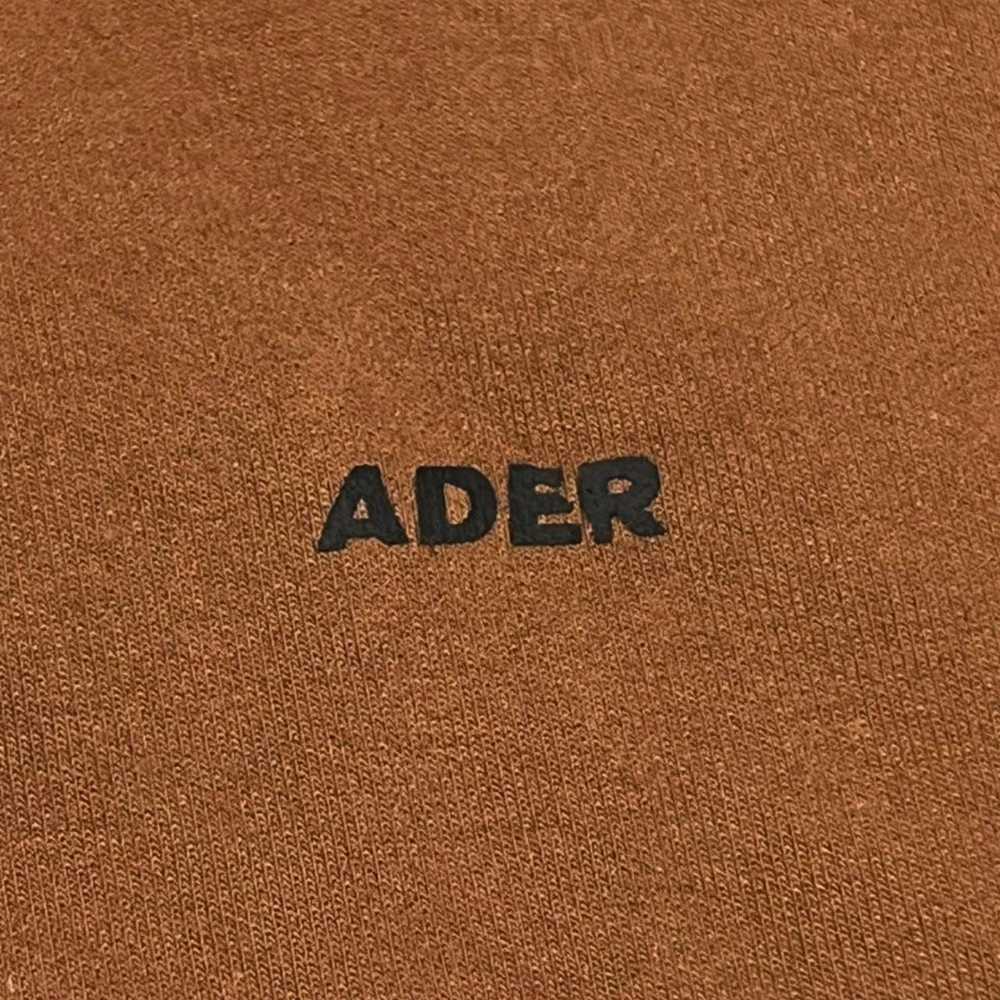 Ader Error Ader Error Brown ZipUp Hooded Jacket w… - image 2