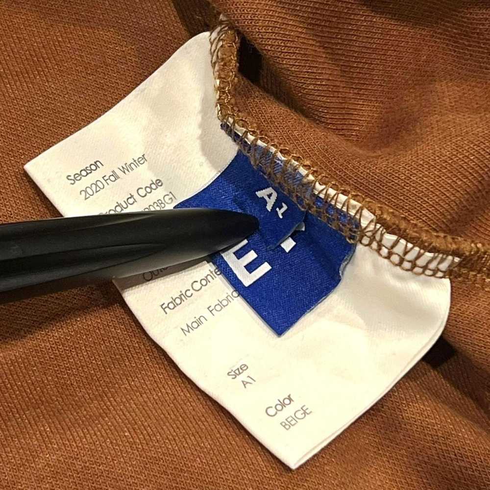 Ader Error Ader Error Brown ZipUp Hooded Jacket w… - image 7