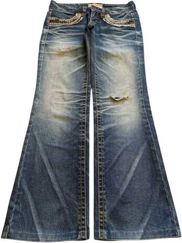 LOLITA JEANS ウサギ刺繍 ダークブルー 楽天市場】ロリータ ジーンズの通販