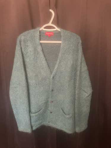 Supreme mohair cardigan - Gem Supreme mohair cardigan - Gem