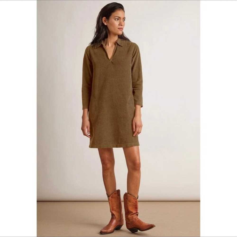 Velvet by Graham & Spencer Brown Shirt Dress - image 1