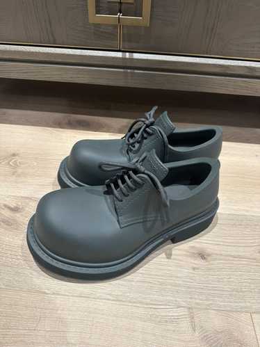 靴 BALENCIAGA STEROID DERBY 41 27cm Balenciaga Steroid Chunky Derby Shoes | Green | FARFETCH