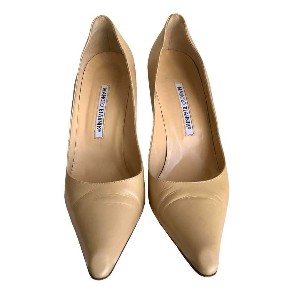 Manolo Blahnik Leather heels