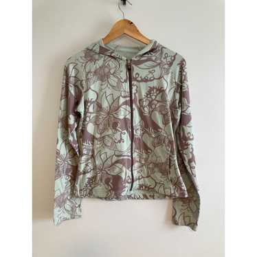 ジャケット・アウター patagonia XL 00s rhythm full-zip shirt Patagonia Y2K Fall Rhythm Orange Organic Striped Full Zip