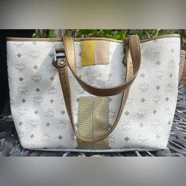 Mcm princess lion tote - Gem