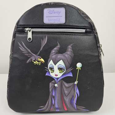 Loungefly Disney Chibi Maleficent And Diablo Mini… - image 1