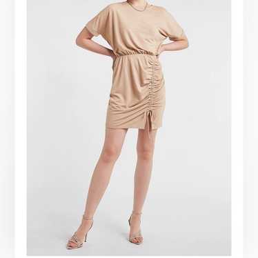 Express Tan Mini Dress Size S Nwt - image 1