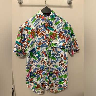 Surf Line Jams Hawaiian Shirt - Gem