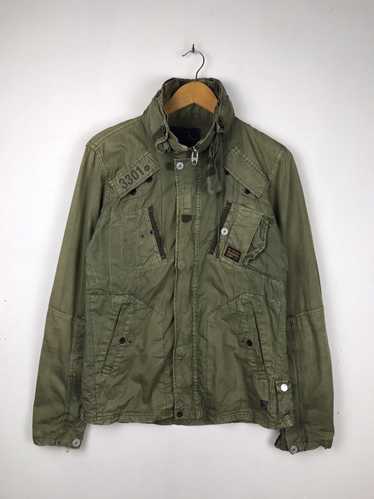 【希少レア】90s 00sG-STAR RAW 3301 ミリタリージャケット G-STAR RAW - 値下げ G-STAR RAW military JKT Lの通販 by
