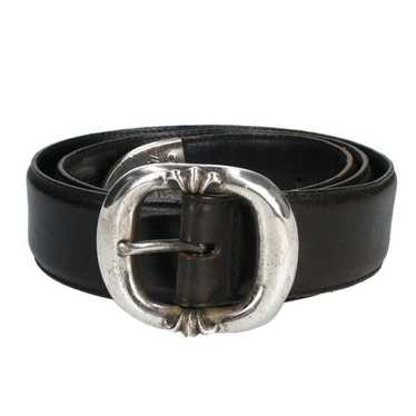 Chrome hearts leather belt - Gem Chrome hearts leather belt - Gem