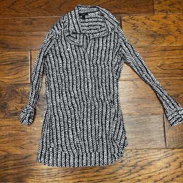 J Crew Chevron Cotton Tunic - image 1