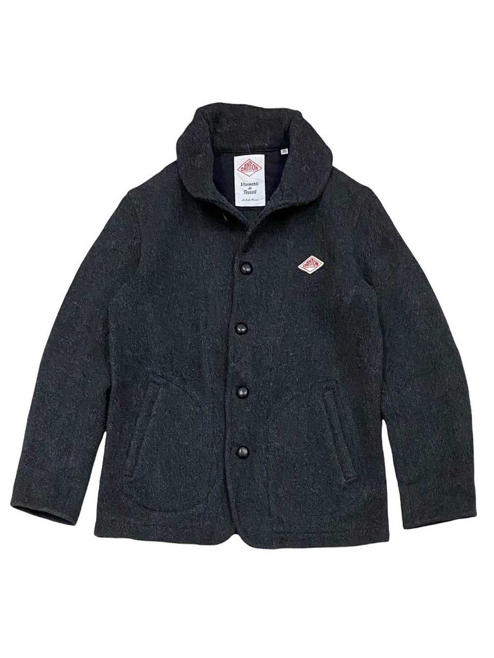 Danton DANTON X VETEMENTS DE TRAVAIL WOOL BLEND JACKET COAT