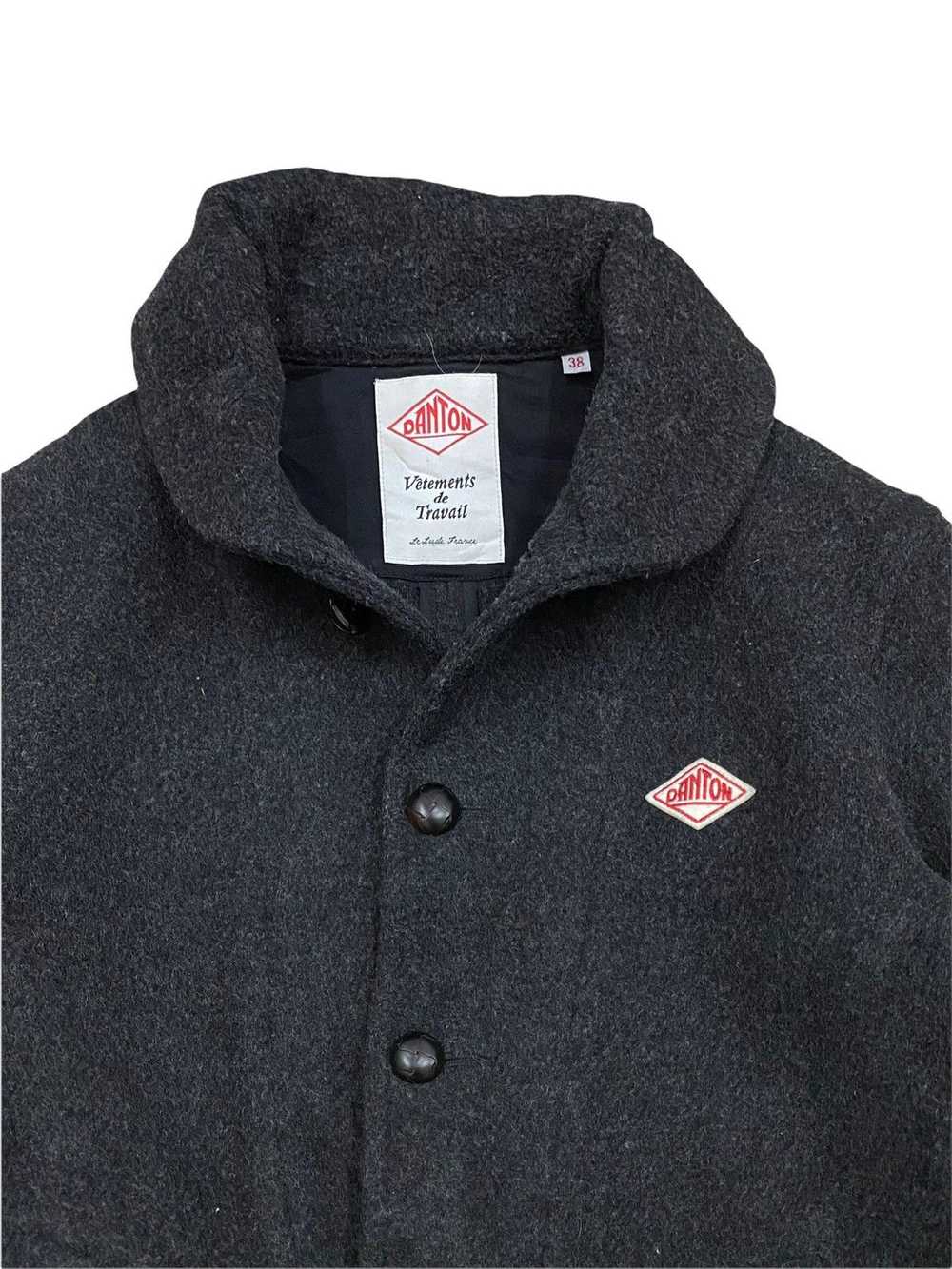DANTON Vetements de travail メンズコート Danton DANTON X VETEMENTS DE TRAVAIL WOOL BLEND JACKET COAT