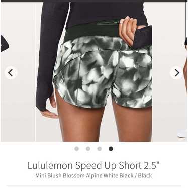 Lululemon Speed Up Shorts - image 1