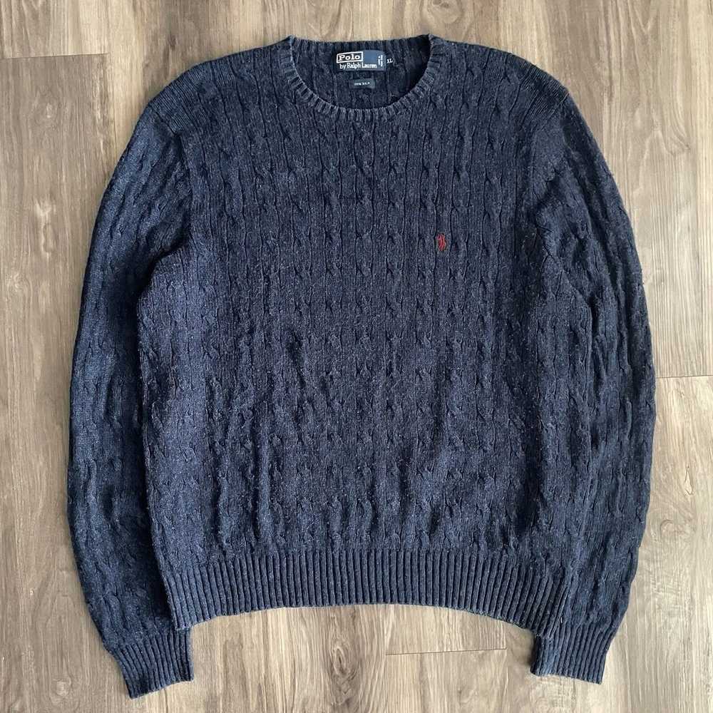 Vintage Polo Ralph Lauren Sweater Men's Size XL B… - image 1